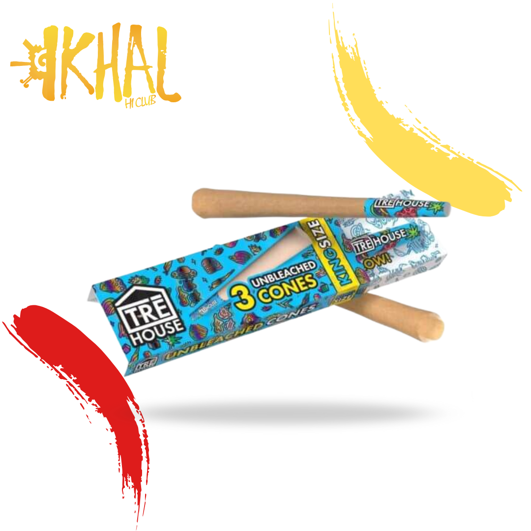 Premium Pre Roll Cones King Size Slim / TRÉ HOUSE