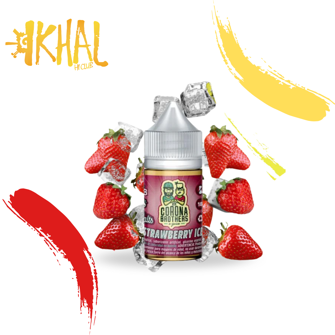 Strawberry ICE / Corona Brothers NicSalt