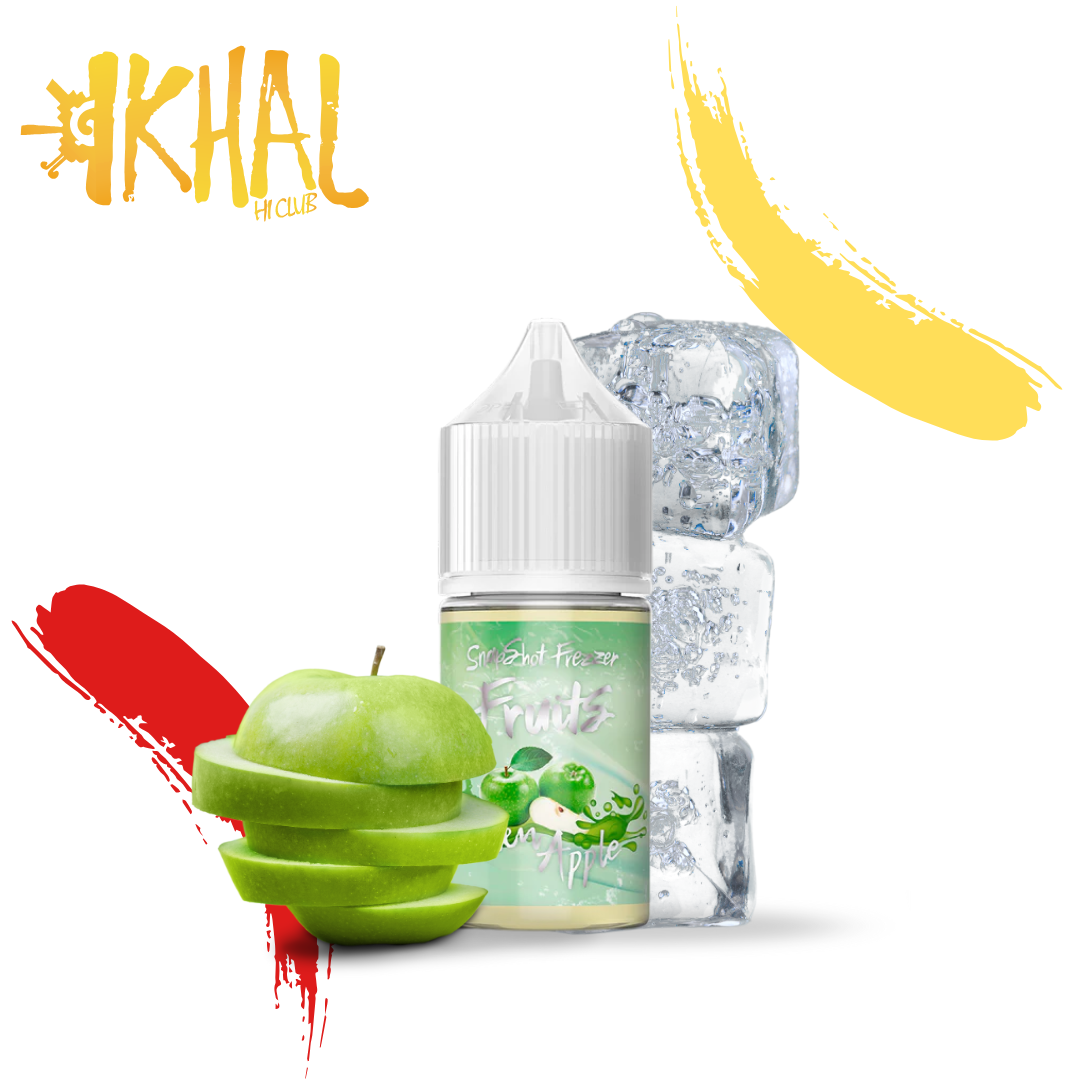 Green Apple / Snap Shot Frezzer Fruits NicSalt