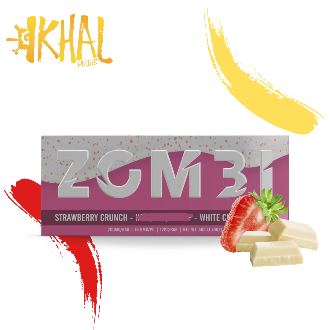 Barra de Chocolate 200mg H-H-C - Δ9 - T-H-C-P / Zombi