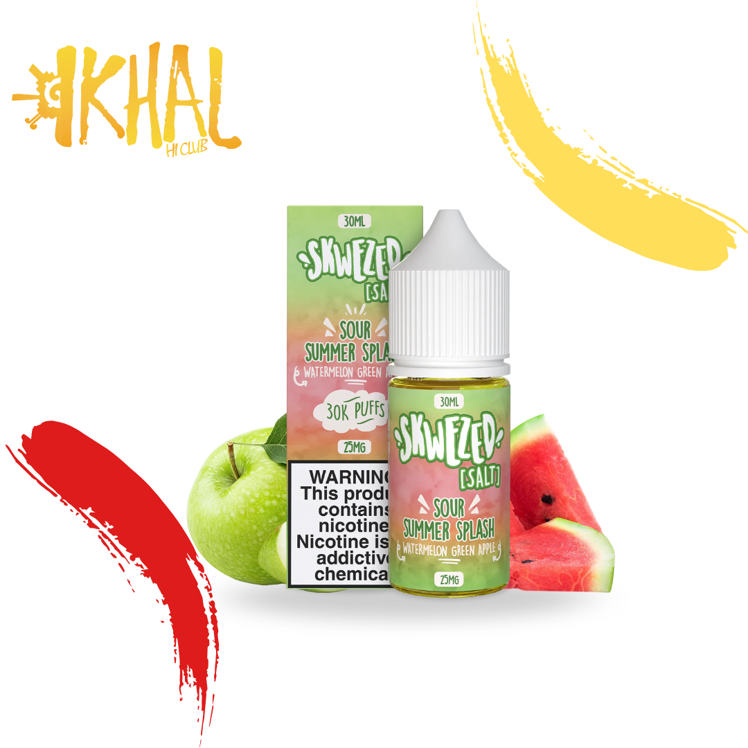 Watermelon Green Apple / Skwezed NicSalt