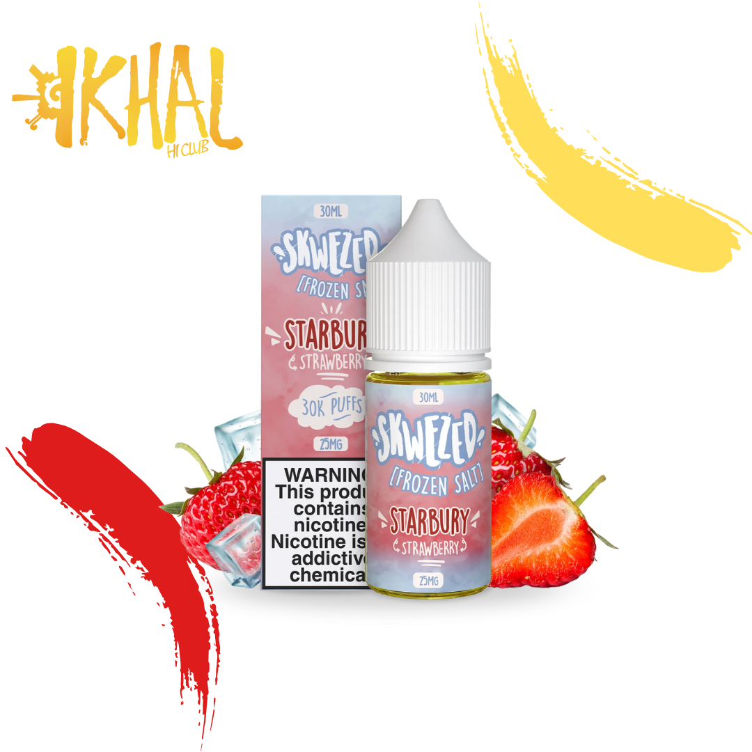 Strawberry ICE / Skwezed NicSalt