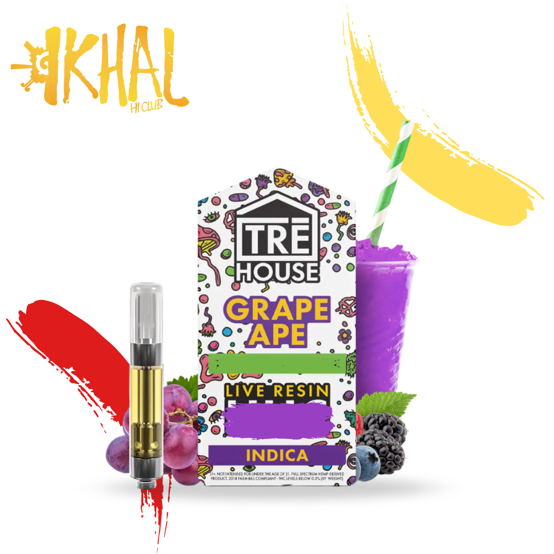 H-H-C Live Resin Cartucho Indica / TRÉ HOUSE