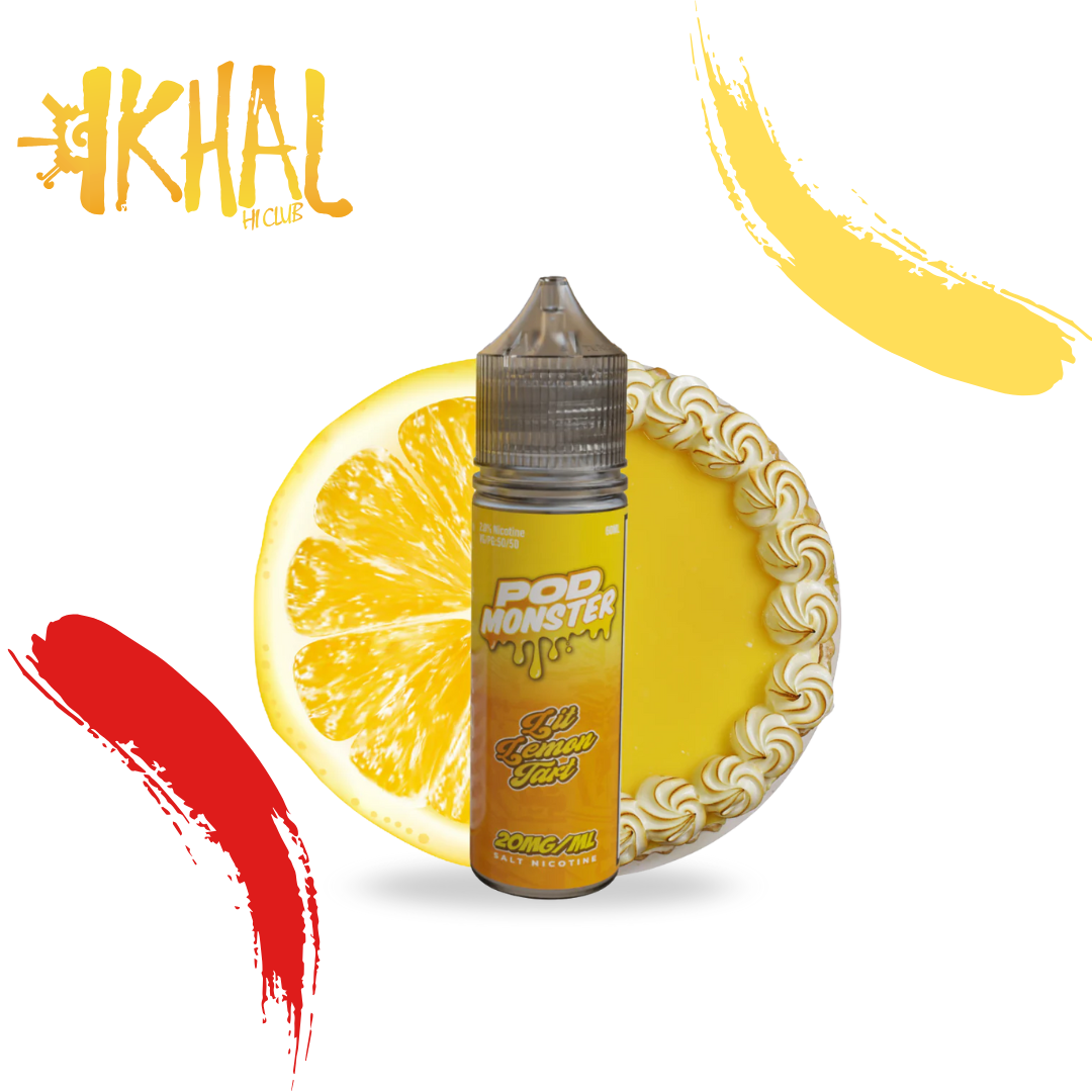 Lit Lemon Tart / Pod Monster NicSalt