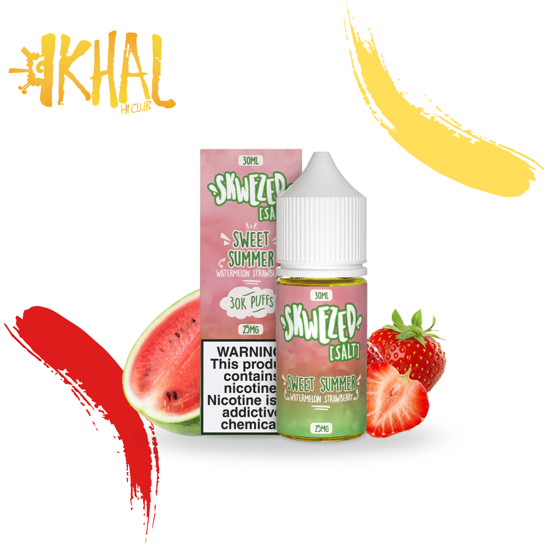 Watermelon Strawberry / Skwezed Mix NicSalt