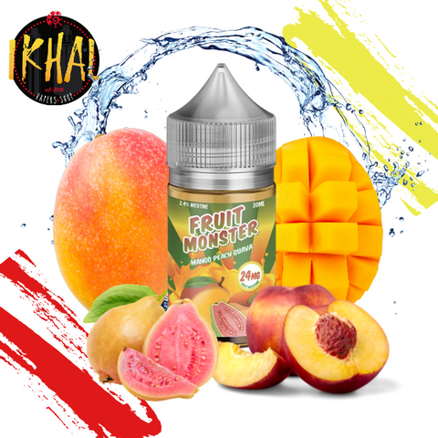 Mango Peach Guava ICE / Fruit Monster NicSalt