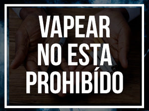 ¿Te puede parar la policía por vapear?