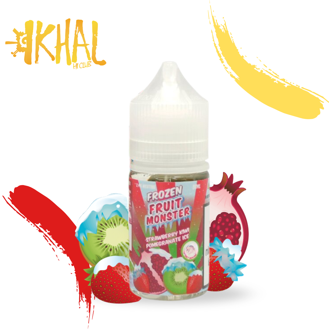 Strawberry Kiwi Pomegranate ICE / Fruit Monster NicSalt