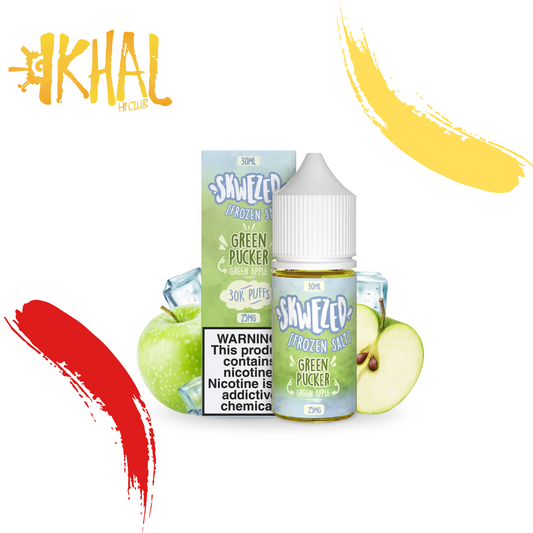Green Apple Frozen / Skwezed NicSalt