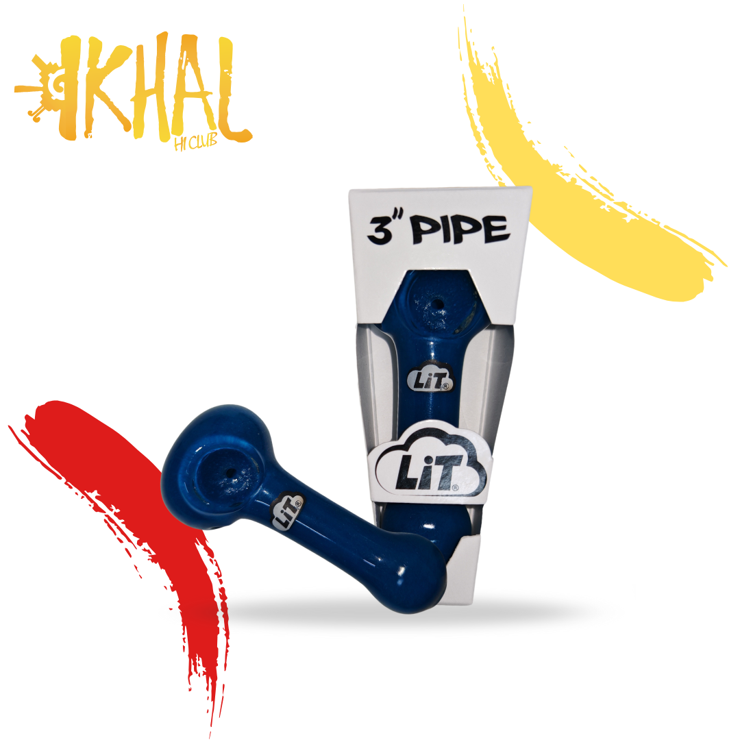 Pipa de Vidrio 3" / Lit Pipes (1 pz)