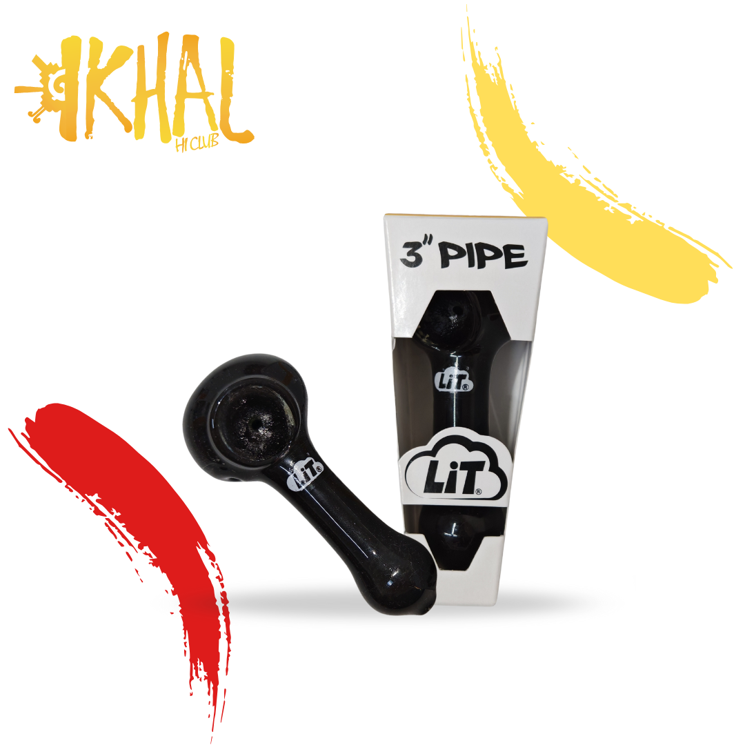 Pipa de Vidrio 3" / Lit Pipes (1 pz)