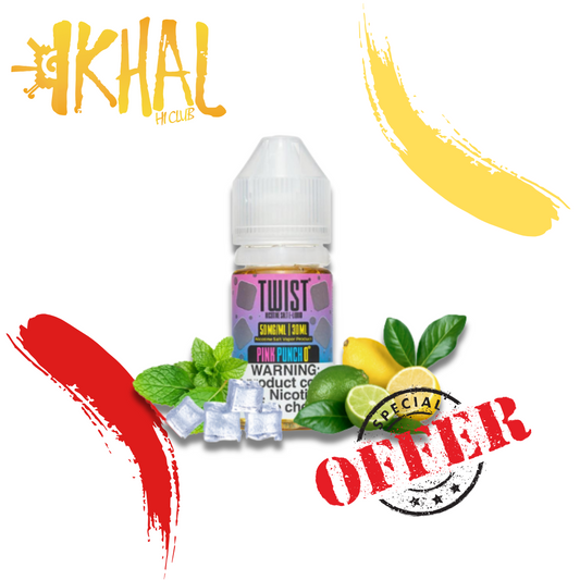 Pink Punch 0º / Lemon Twist NicSalt