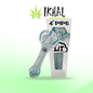 Pipa de vidrio 4" / Lit Pipes