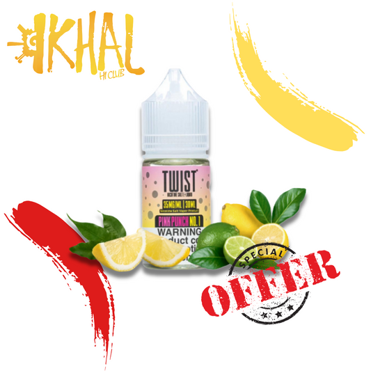 Pink Punch No. 1 / Lemon Twist NicSalt