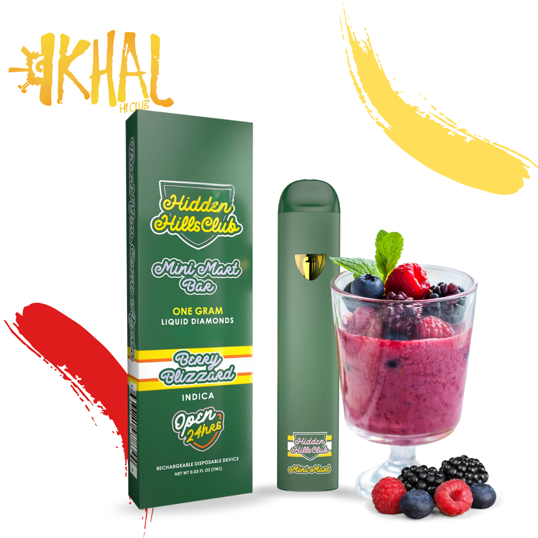 Berry Blizard (Indica) Desechable  / Hidden Hills Mini Mart
