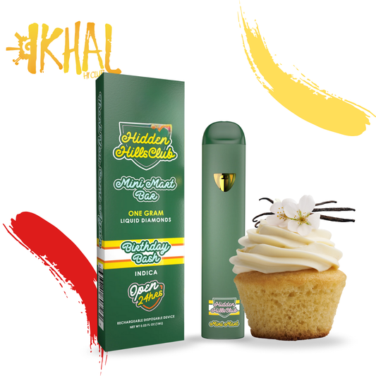 Birthday Bash (Indica) Desechable  / Hidden Hills Mini Mart