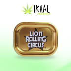 Charola metalica / Lion Rolling Circus