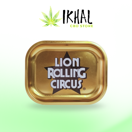 Charola metalica / Lion Rolling Circus