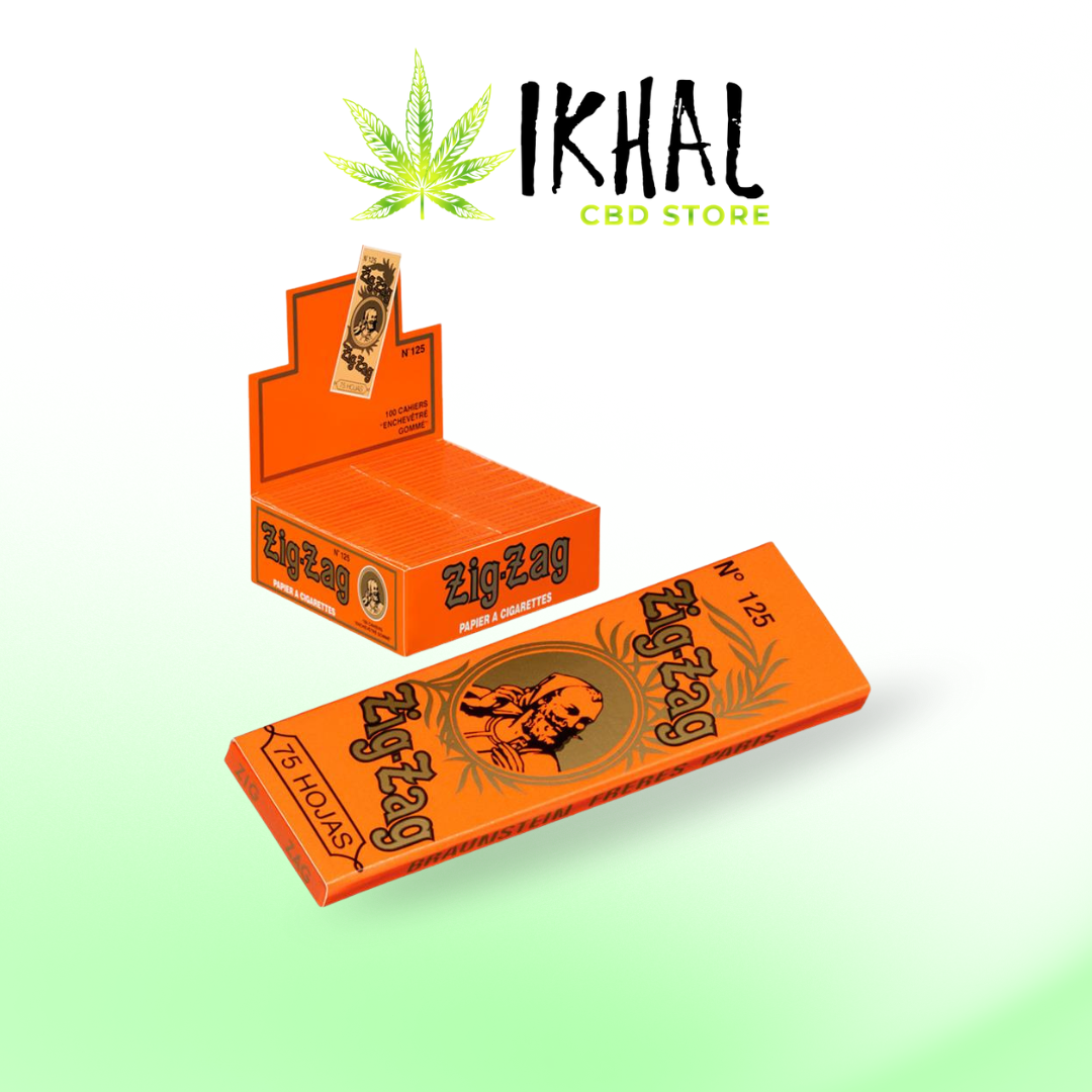 Papel Arroz Naranja 75 / Zigzag