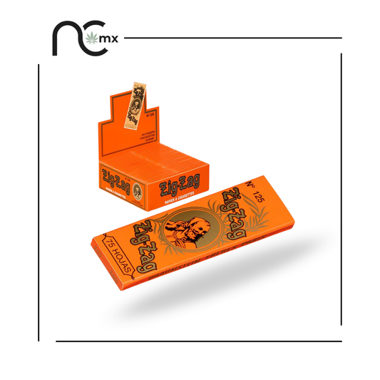Papel Arroz Naranja 75 / Zigzag
