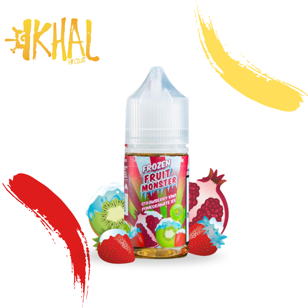 Strawberry Kiwi Pomegranate ICE / Fruit Monster NicSalt