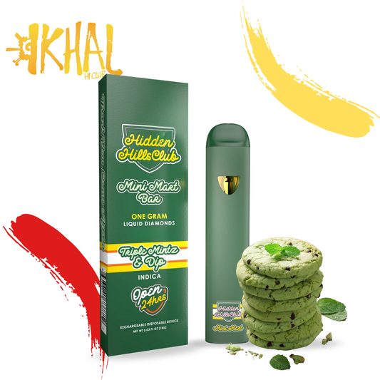 Triple Mintz & Dip (Indica) Desechable  / Hidden Hills Mini Mart