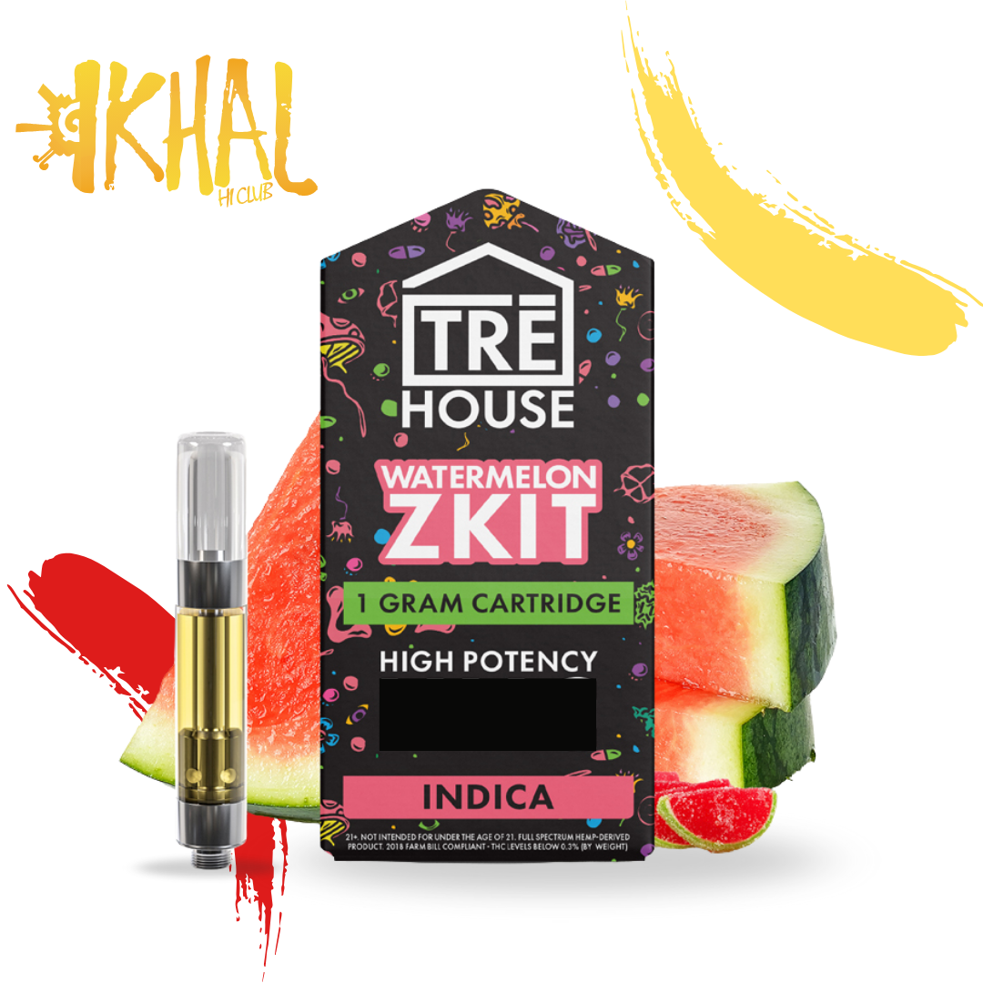 Watermelon Zkit (Indica) Cartucho / TRÉ HOUSE