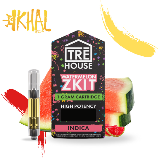 Watermelon Zkit (Indica) Cartucho / TRÉ HOUSE