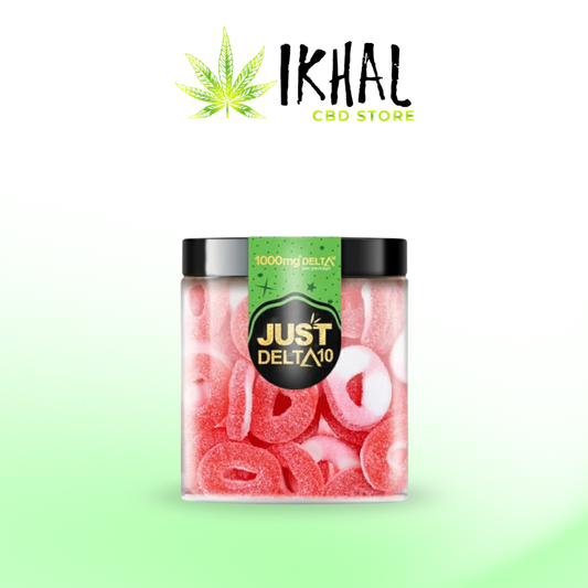 Gomitas Watermelon Ring Δ10 1000 MG / Just C-B-D