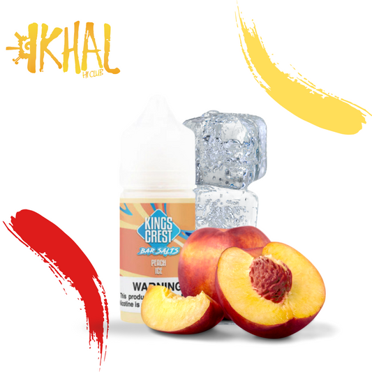 Peach Ice / King’s Crest Bar NicSalts