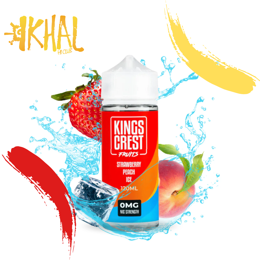 Strawberry Peach ICE / Kings Crest Fruits