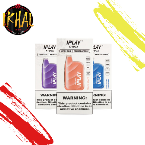 Iplay 4,000 puffs / Pod Desechables