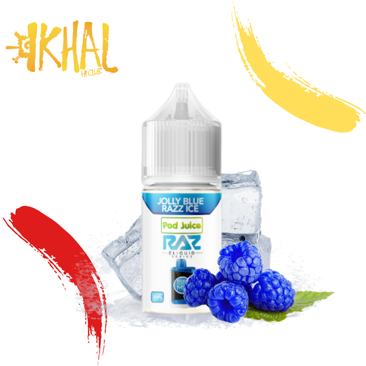 Jolly Blue Razz Ice / RAZ x Pod Juice