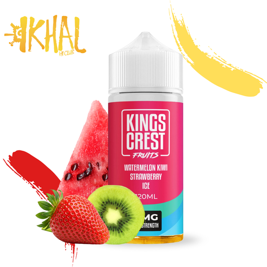 Watermelon Kiwi Strawberry Ice  / Kings Crest Fruit