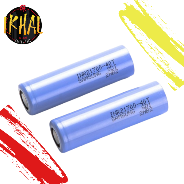 Batería 40T 21700 4000mAh 30A / Samsung (1 PZA)