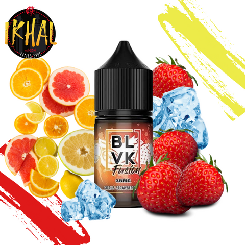 Citrus Strawberry ICE / BLVK NicSalt